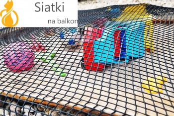 Siatka dla kota na okno